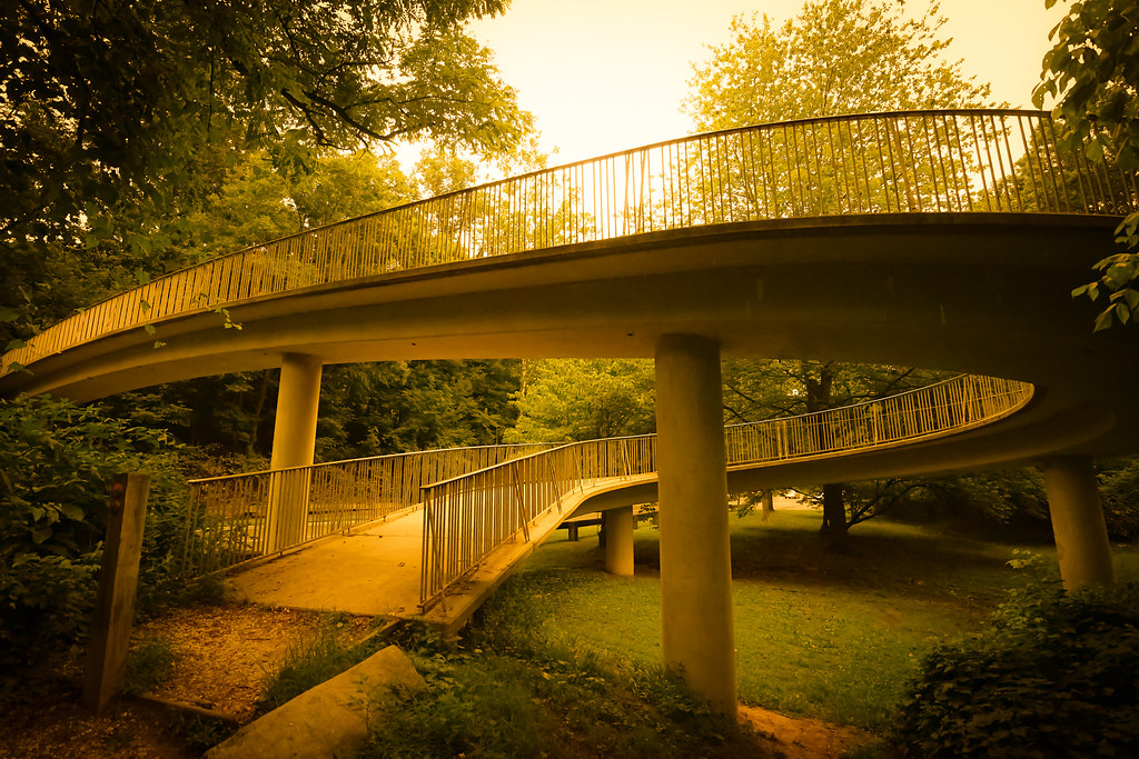 Day 211 of 365 Bridge across the Clara Barton Parkway prov… Flickr