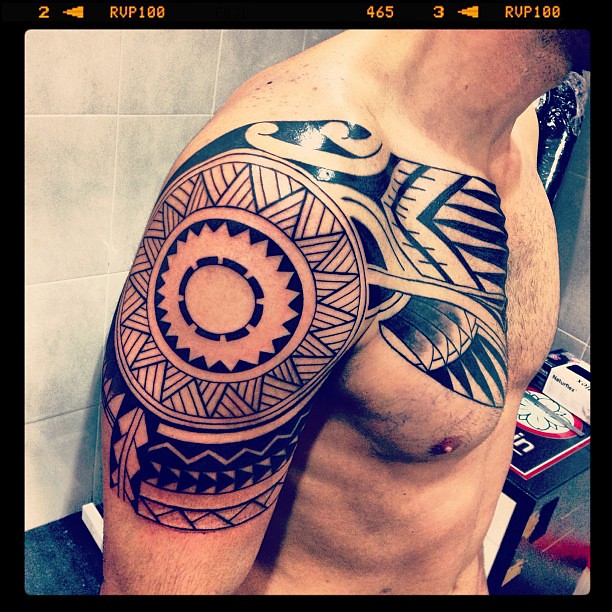 Tribal #Tribal #Tinta #Tattoo #Tatuajes #Polinesio #Ink #B… | Flickr 612_x_612_jpg