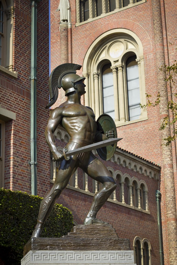 USC6 Tommy the Trojan statue at the USC campus on November… Flickr