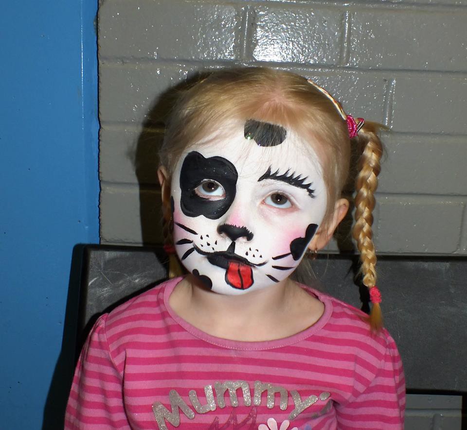 Dalmatian Face Painting Some of the faces i have painted o… Flickr