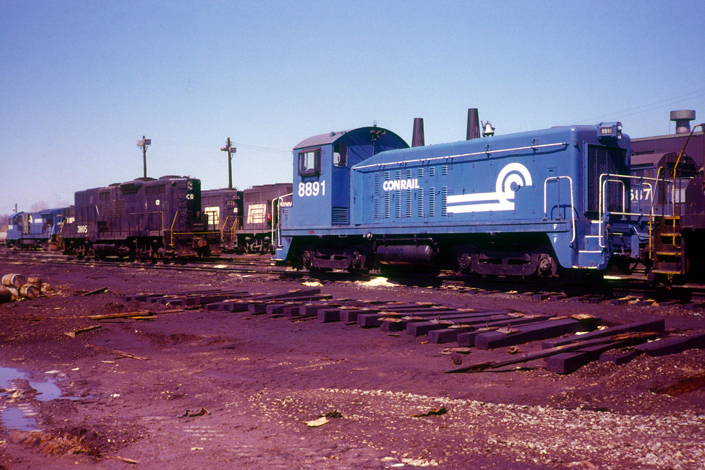 Conrail 'Elkhart Yard' Elkhart, Indiana in April 1977. Flickr
