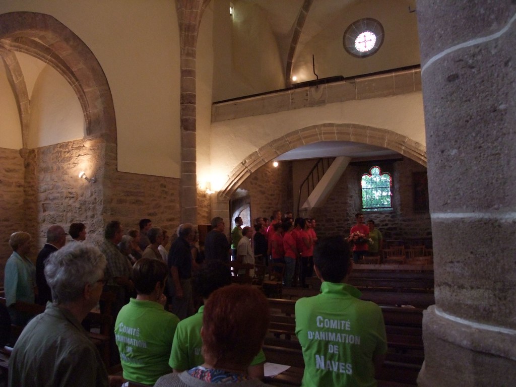 2016 08 28 Messe avec les conscrits à Naves (4) NotreDame du Haut