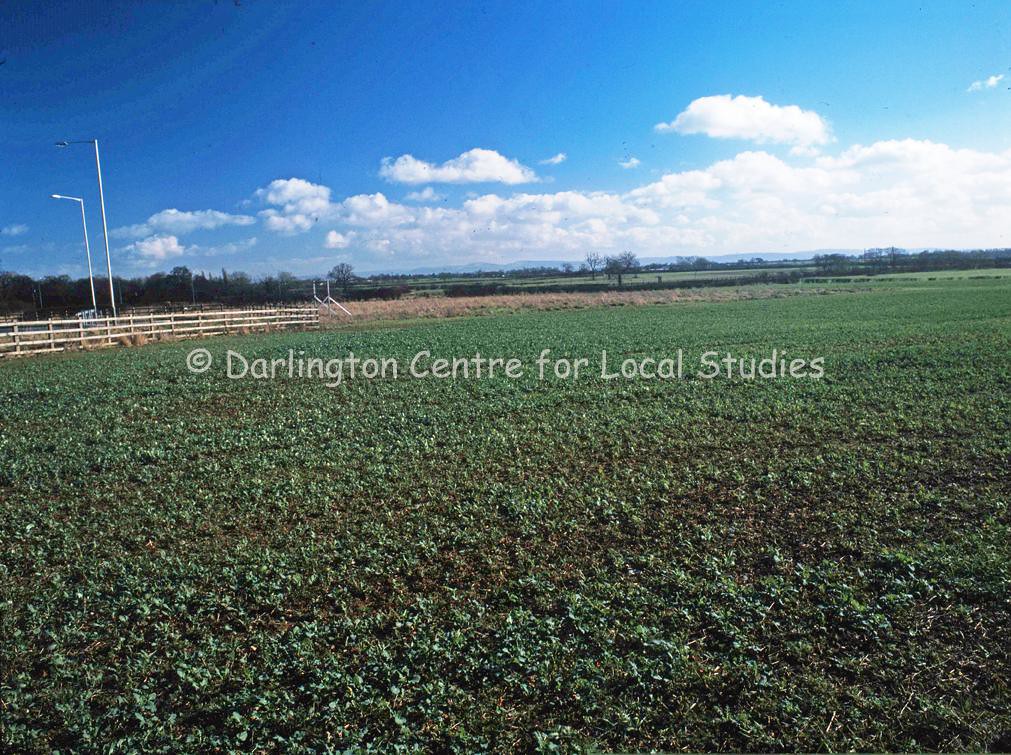 Darlington, A66, fields near Morton Park, looking towards … Flickr