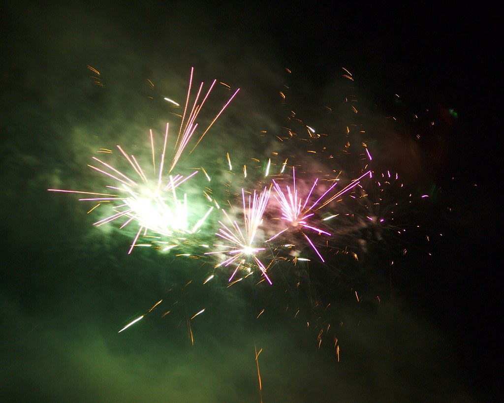 Fireworks Part of the Bramley Bonfire and Fireworks 2012 Darkhorse