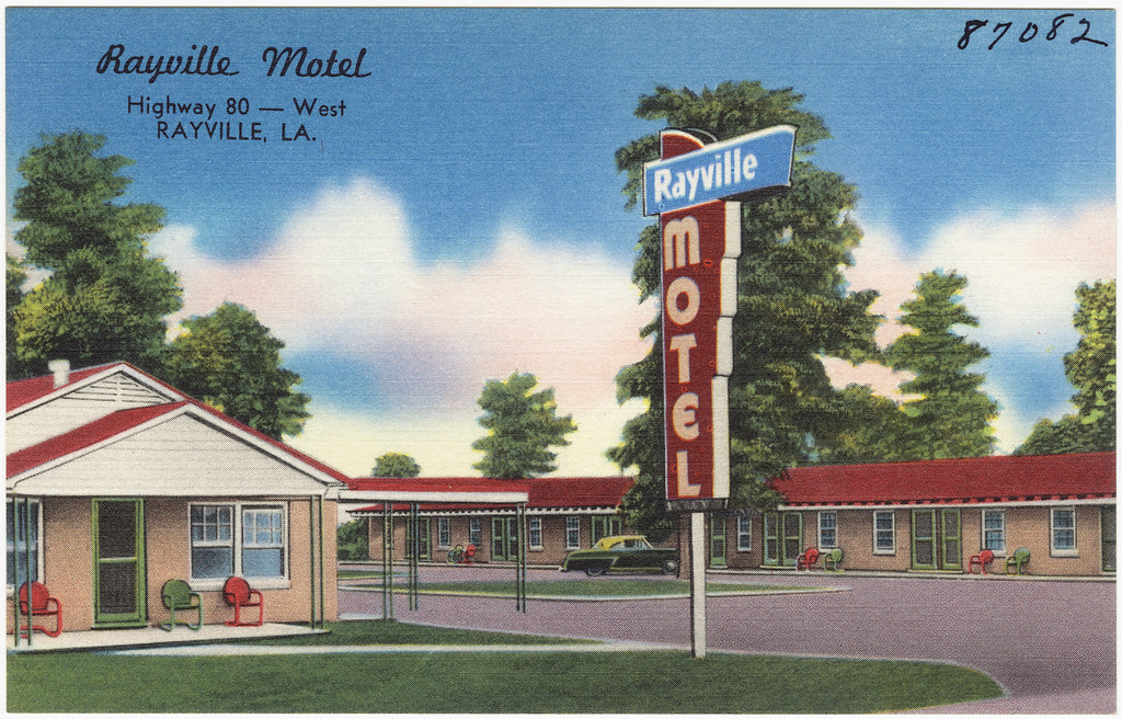 Rayville Motel, Highway 80 West, Rayville, La. File nam… Flickr