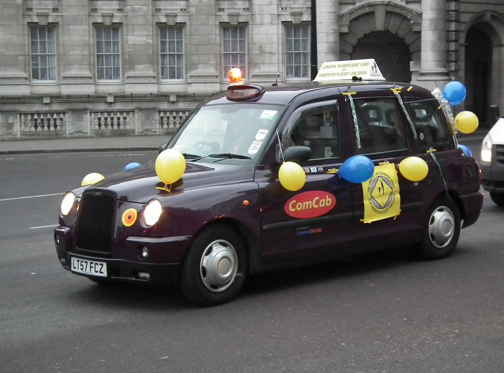 Taxi Convoy 2007 London Taxis Int Tx4 Silver London Black … Flickr