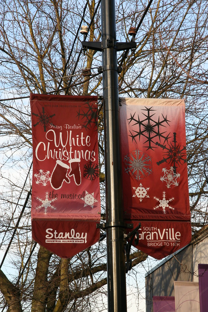 Holidays banners on South Granville Photography by Rick To… Flickr