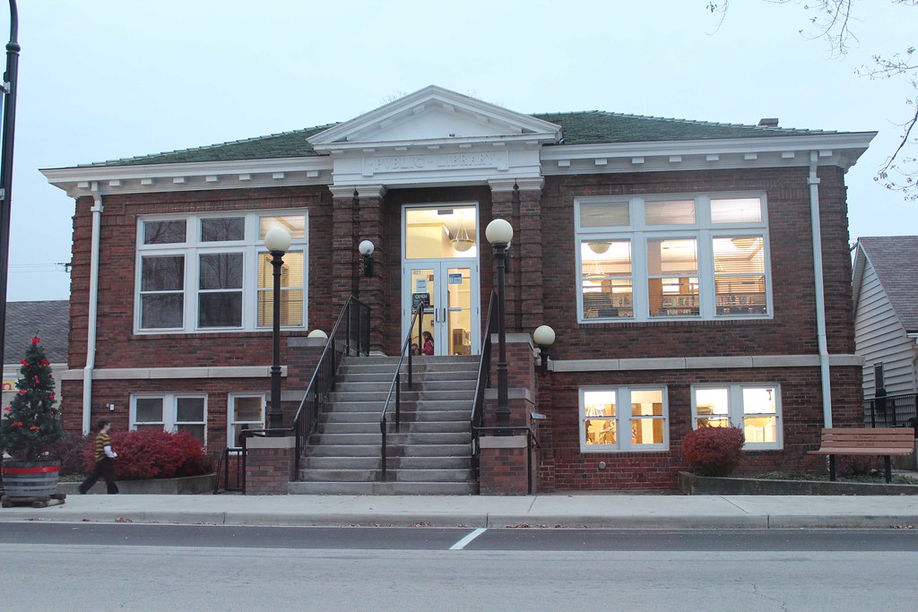 Monon, Indiana Carnegie Library Nov. 2012 Carnegie Library… Flickr