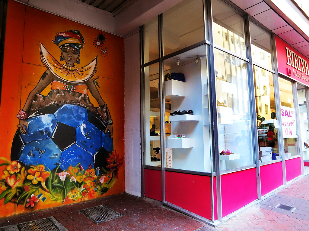 Street art (mural) Cape Town jX Stencils Flickr