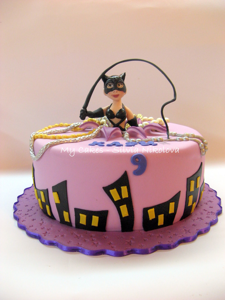 Catwoman Cake silva4ka (marulka_s) Flickr