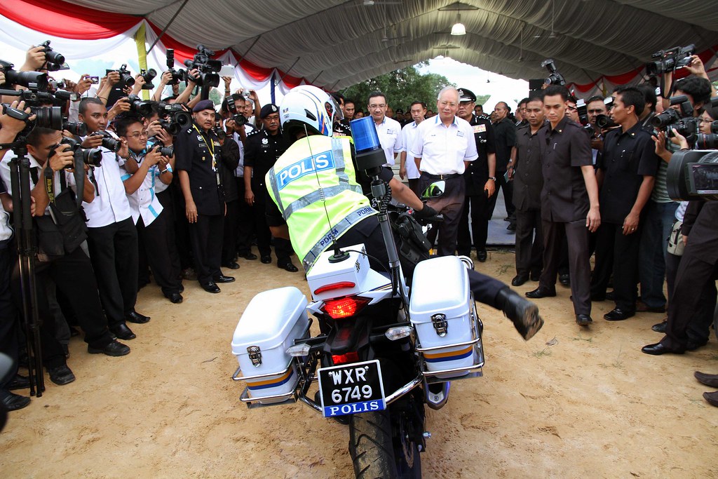Majlis Pelancaran Unit Rondaan Bermotosikal (URB) Polis Di