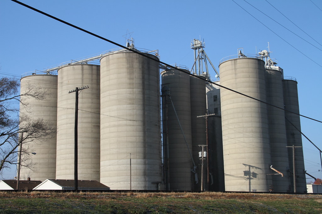 Monroeville Indiana, Grain Elevator, Allen County IN Flickr