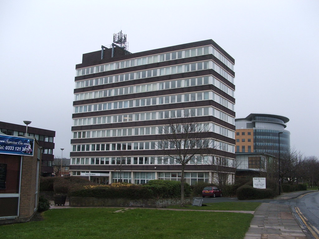 Regent centre. Gosforth. Eagle star house. Allan Clark Flickr