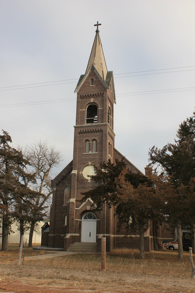 St. Mary of the Angels Catholic Church rural Humphrey, N… Flickr