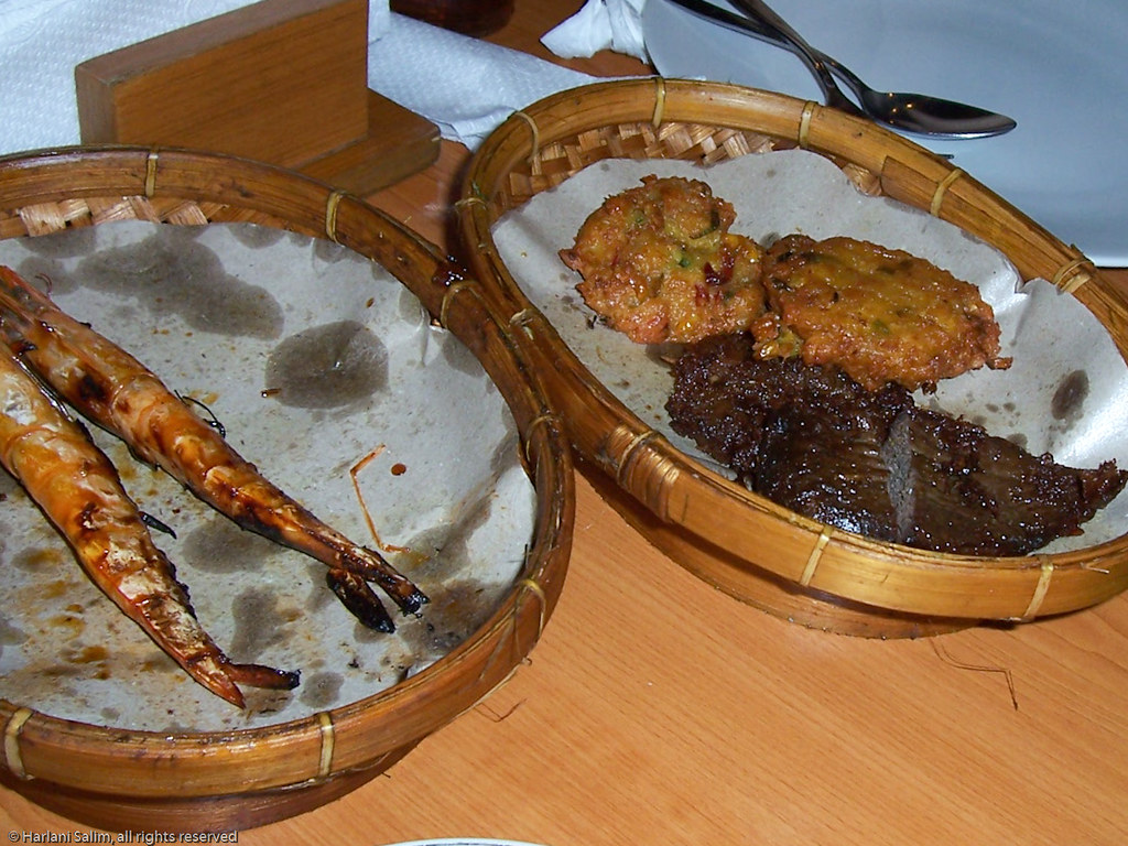 Udang Bakar, Bakwan Jagung, Empal Goreng Udang Bakar, Bakw… Flickr
