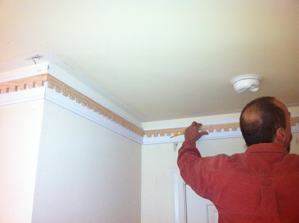 trim carpenter hanging molding The Finishing Company Richmond Va Flickr