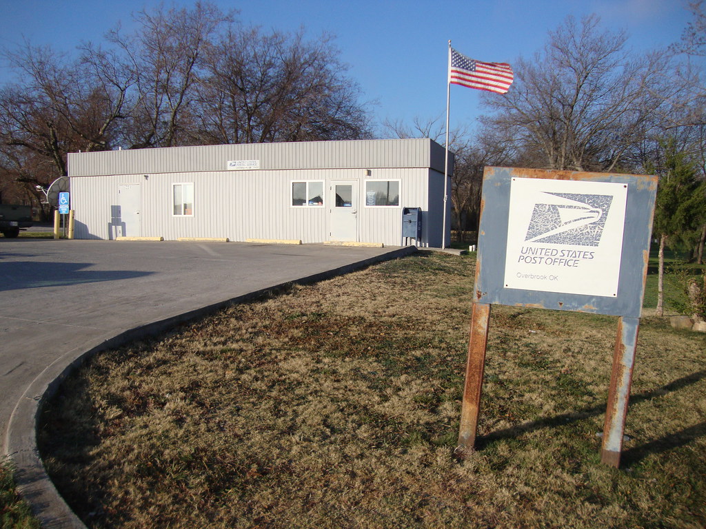 Post Office 73453 (Overbrook, Oklahoma) Overbrook is a sma… Flickr