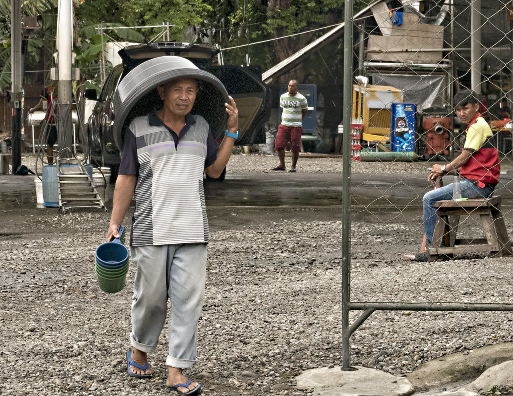 Pail for Sale Street Vendor selling a variety of Pails, in… Flickr