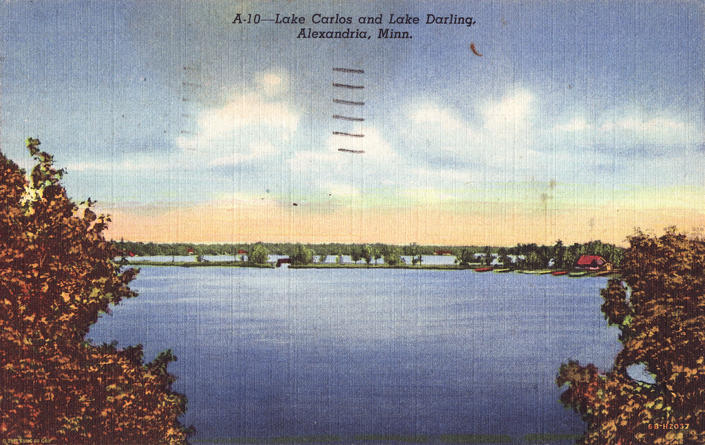 Lake Carlos and Lake Darling Alexandria, Minnesota Flickr