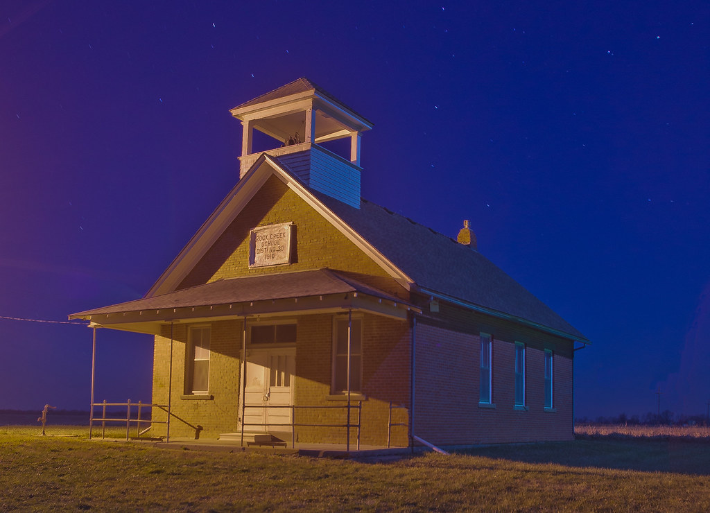 Rock Creek One Rock Creek school near wellsville kansas, b… Flickr