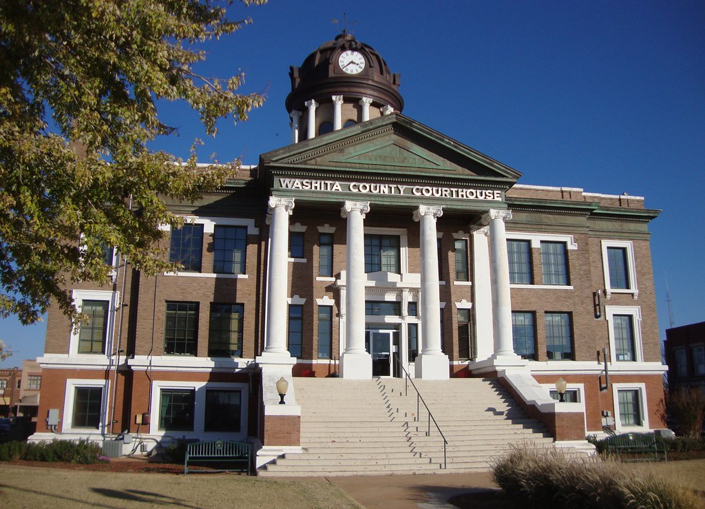 Washita County Courthouse (Cordell, Oklahoma) The firm of … Flickr