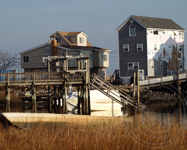 2012 Superstorm Sandy Aftermath Broad Channel, Queens, New York City