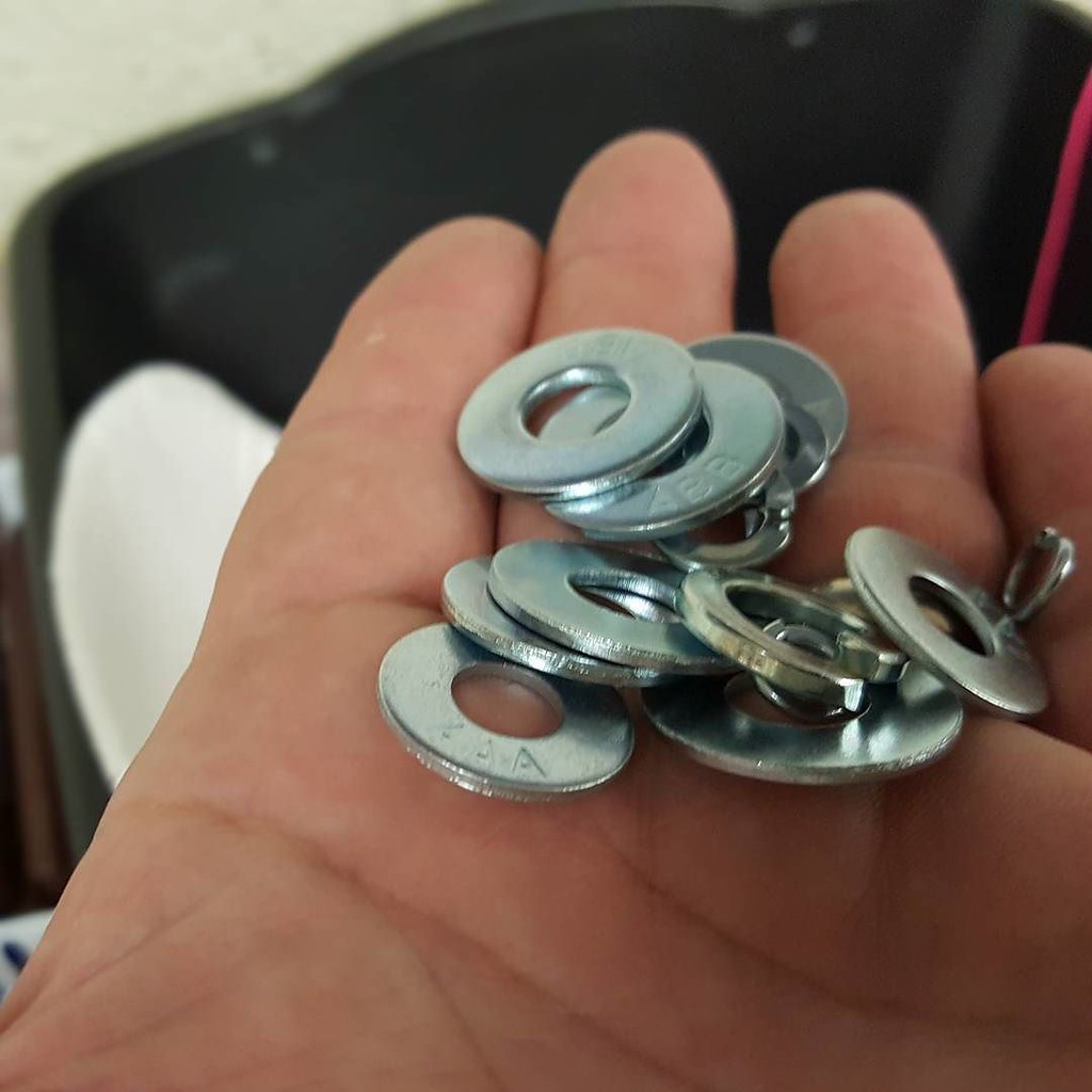 Washers are Dotish. Especially when painted with nail pol… Flickr