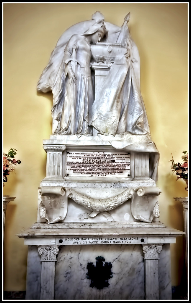 Tumba de Juan Ponce de León Ponce de León fue conquistador… Flickr