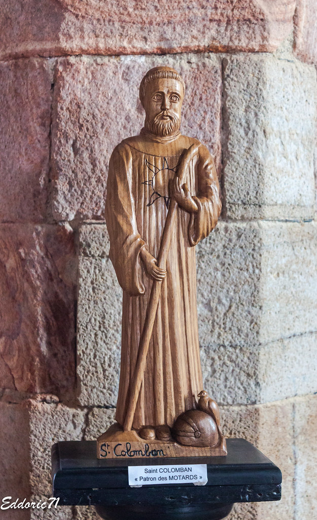 SAINT COLOMBAN Colomban de Luxeuil, le plus célèbre des sa… Flickr