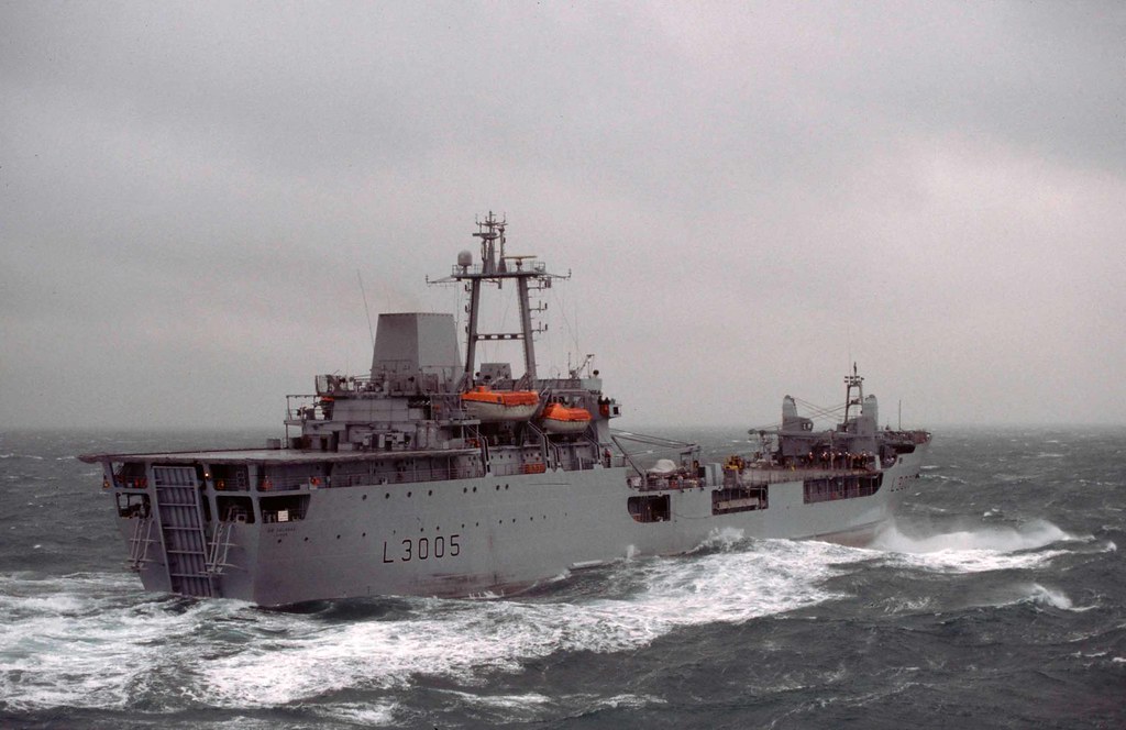 L3005, RFA Sir Galahad. Royal Fleet Auxiliary, at sea, Feb… Flickr