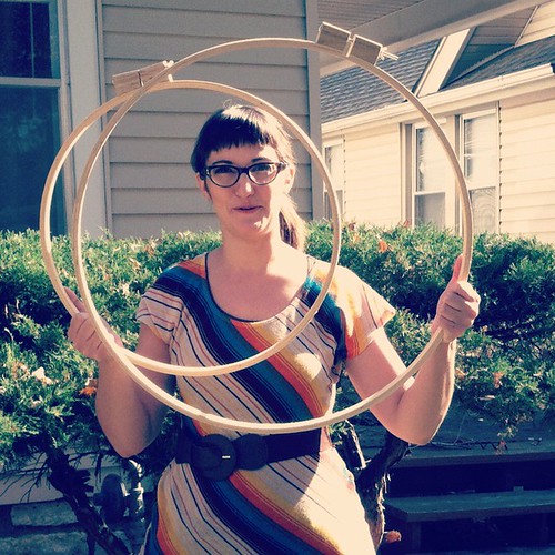 Giant Embroidery Hoop Art Flickr