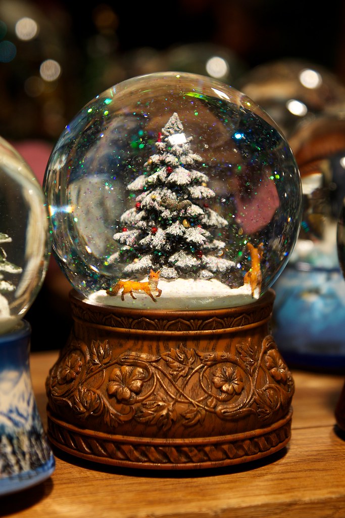 Snow Globes Christmas Fair on Southbank Paul Hudson Flickr