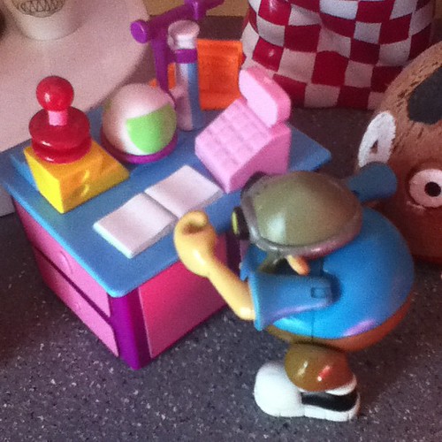 I love adding nick nacks to that desk mariomaster Flickr