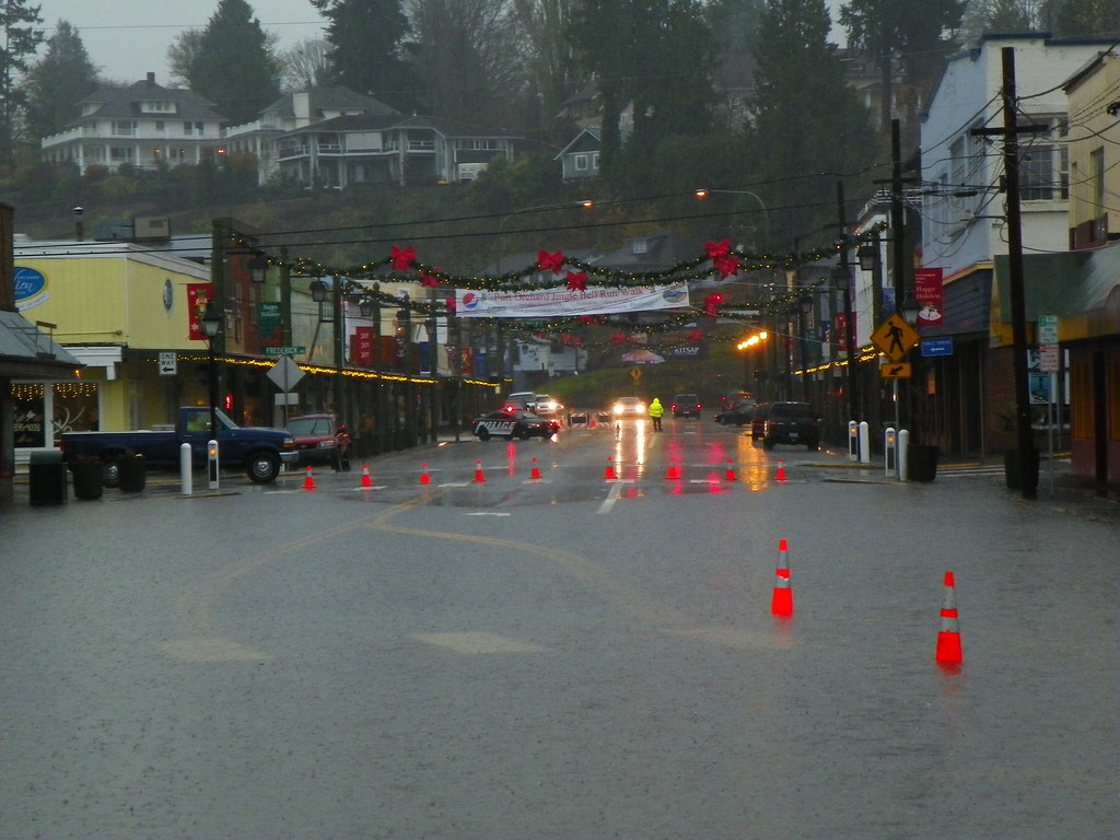 20121119 Flooding in Downtown Port Orchard Lots of rain … Flickr