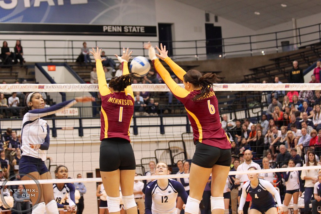 NCAA Big 10 Girls Volleyball Penn State Nittany Lions vs. Minnesota