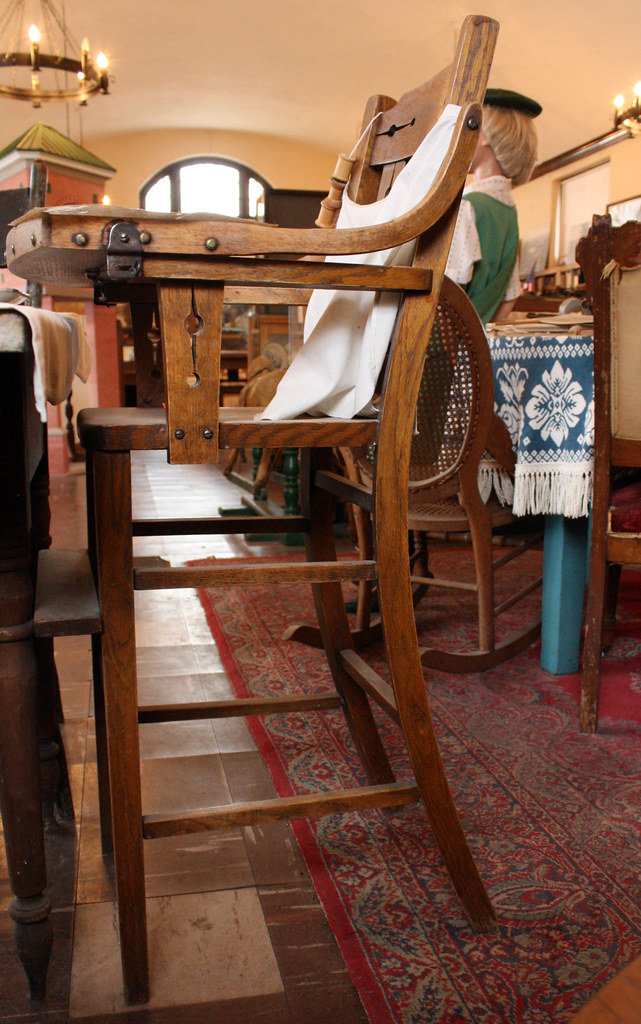 High chair side Hobart Historical Society museum, Hobart, … Flickr