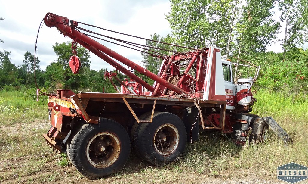 Mack DM Tow Truck From the FINAL Dobbins Autoparts auction… Flickr
