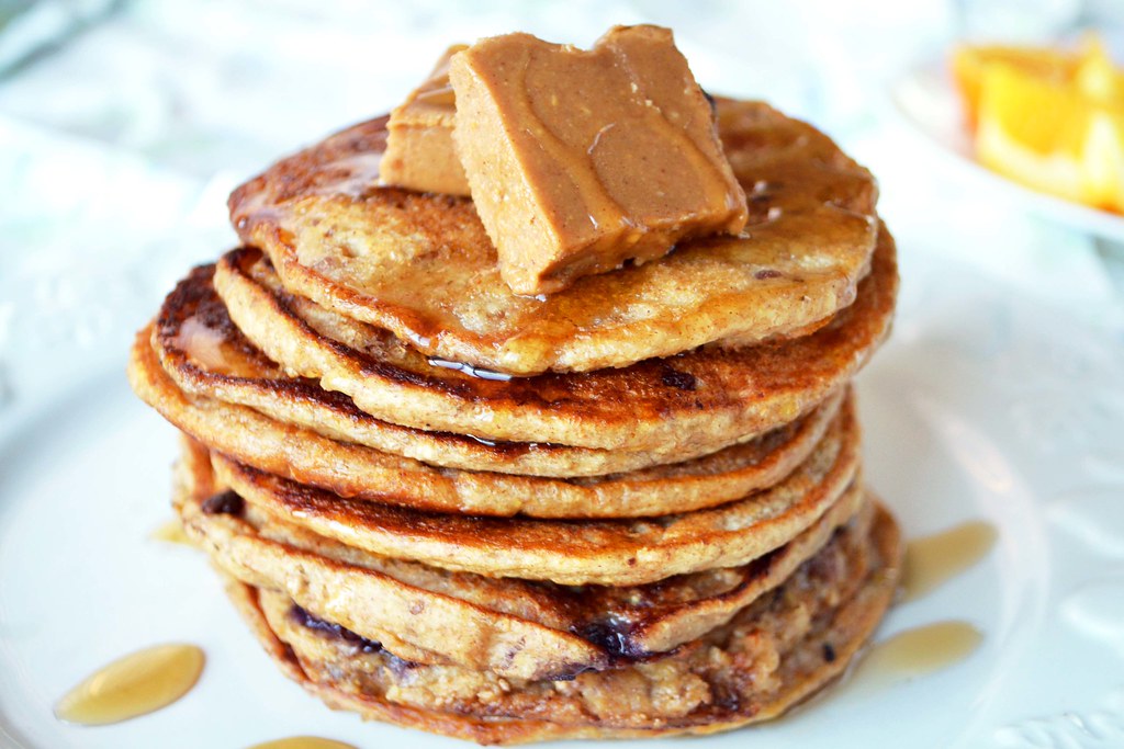 Brown Rice Flour Banana Pancake with Lentils phew that was… Flickr