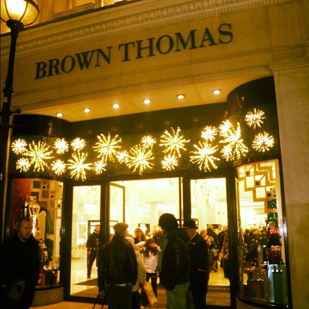 Brown Thomas, Grafton Street a nice spot for a little win… Flickr