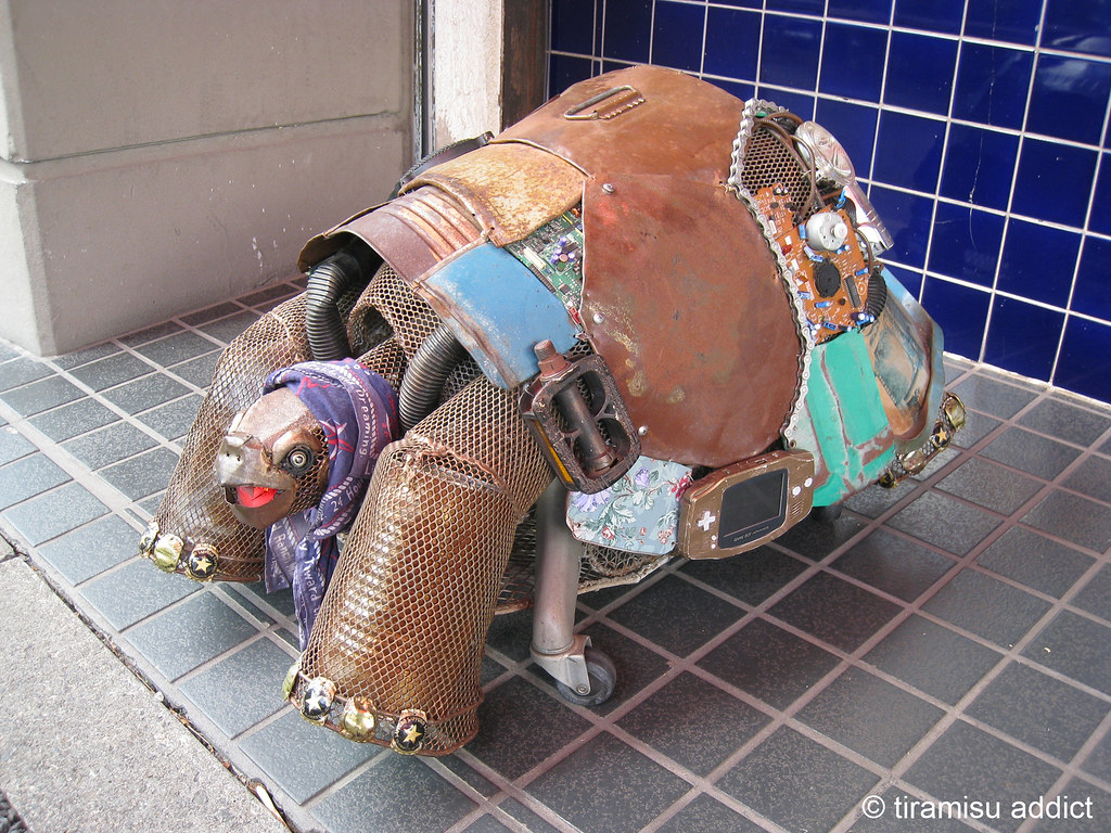 Turtle creative reuse of unwanted things tiramisu_addict Flickr