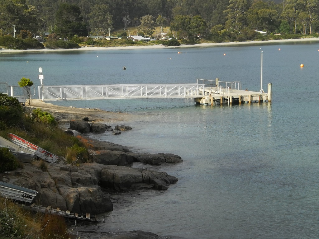 Public jetty Adventure Bay Bruny Island Tas 7150 at high t… Flickr