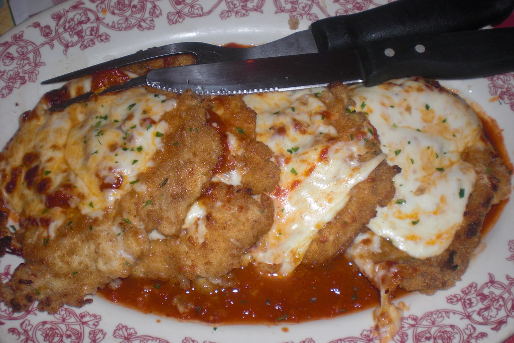 Chicken Parmesan from Buca di Beppo Anna Day Flickr