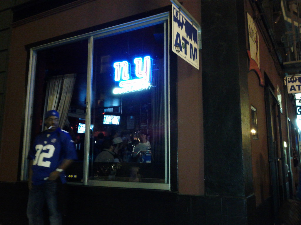 Giants bar after the Super Bowl Rakesh A Flickr