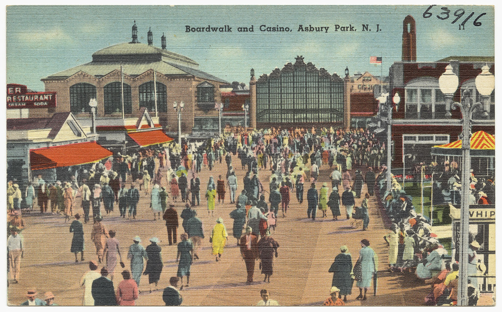 Boardwalk and casino, Asbury Park, N. J. File name 06_10_… Flickr