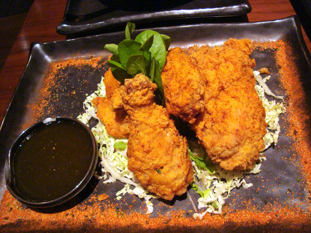 Fried Chicken w Wasabi Honey H. C. Flickr