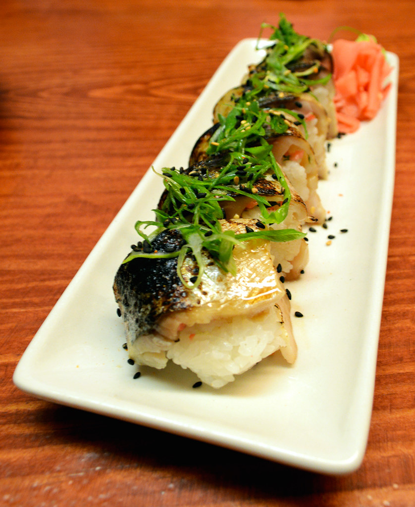 Seared Mackerel Sushi Flickr