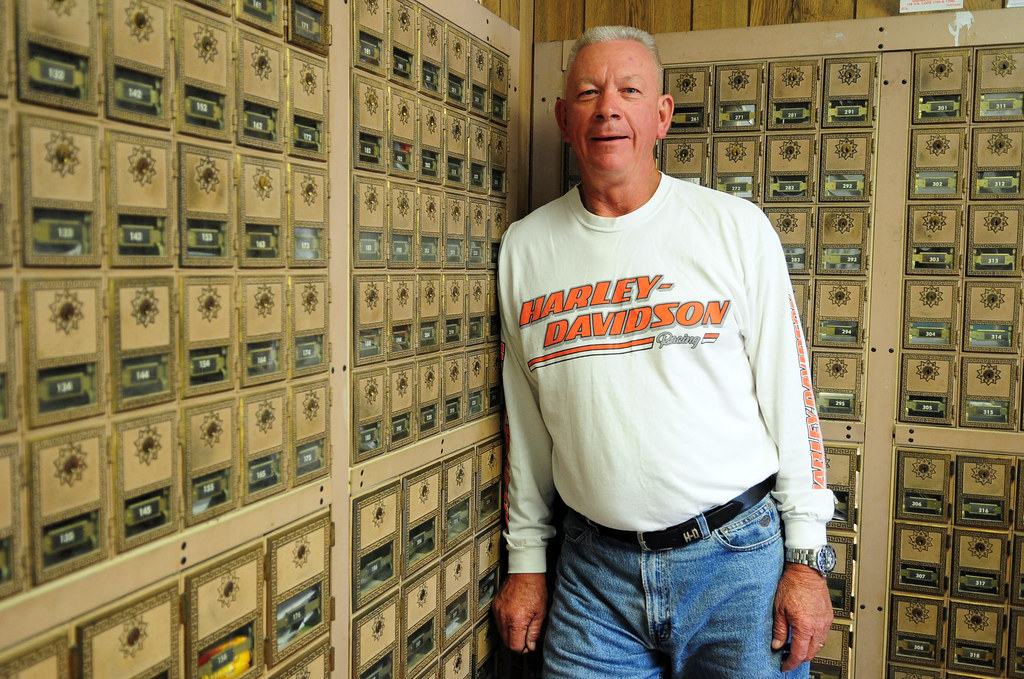 Tony Helton poses for a picture in the Sandersville Post … Flickr