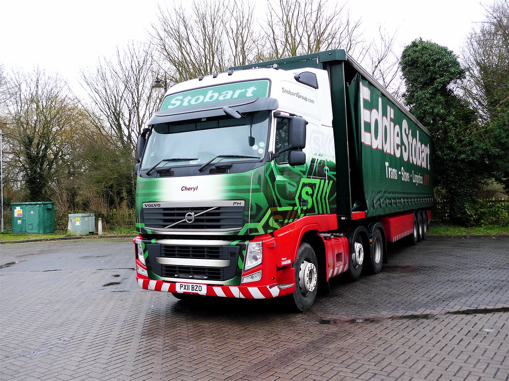 Cheryl Eddie Stobart Volvo F.H. coupled to a three axle cu… Flickr