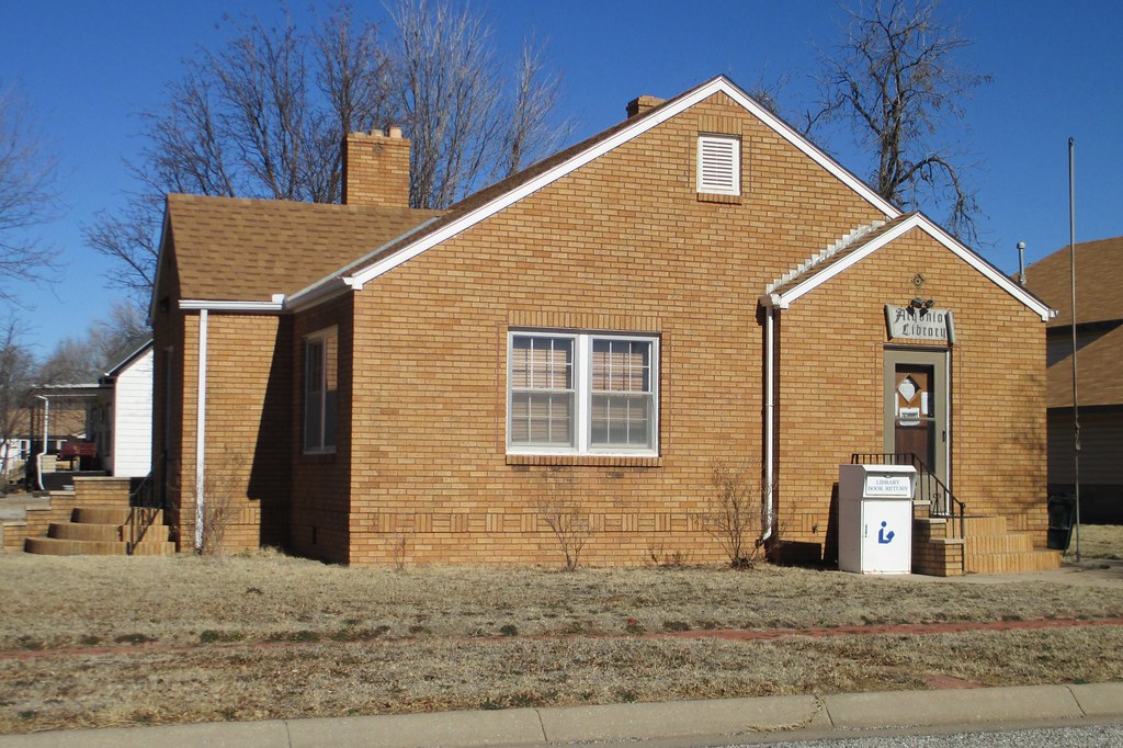 Argonia Library (Argonia, Kansas) Argonia is located in we… Flickr