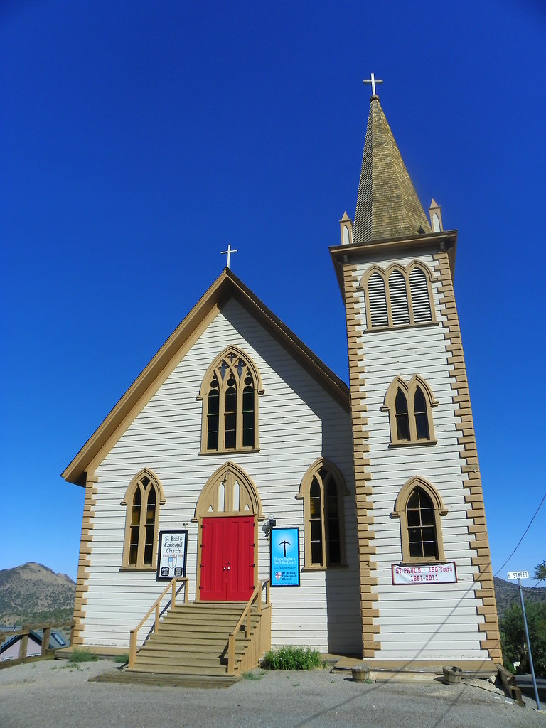 St. Paul's Episcopal Church Virginia City, Storey County, … Flickr